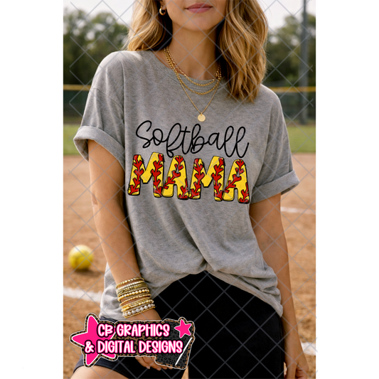 Softball Mama PNG