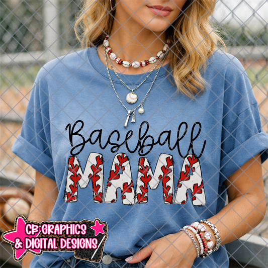 Baseball Mama PNG