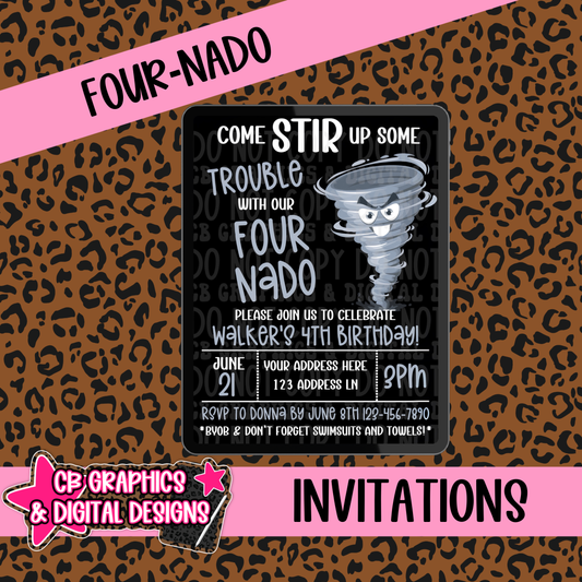 Four-nado Invite