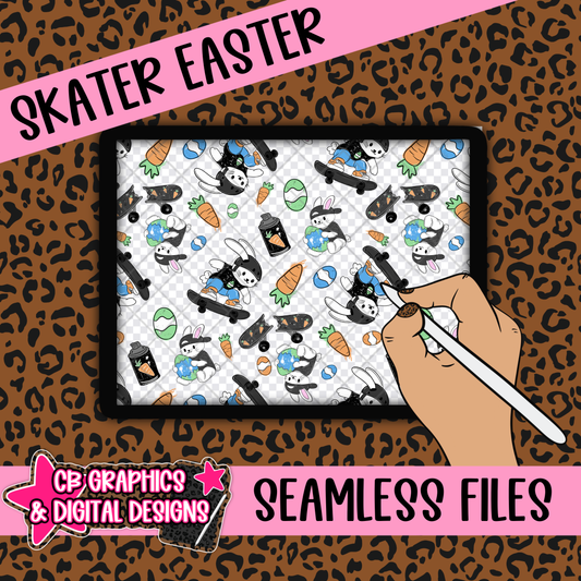 Easter Skater Seamless File