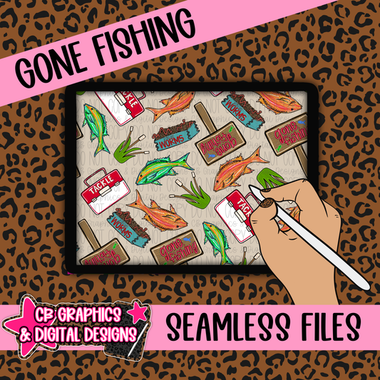 Gone Fishing Seamless File